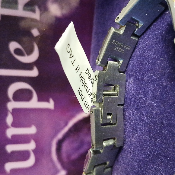 2215912-1.  Unisex YG Bond Stainless Bracelet - Picture 3 of 4